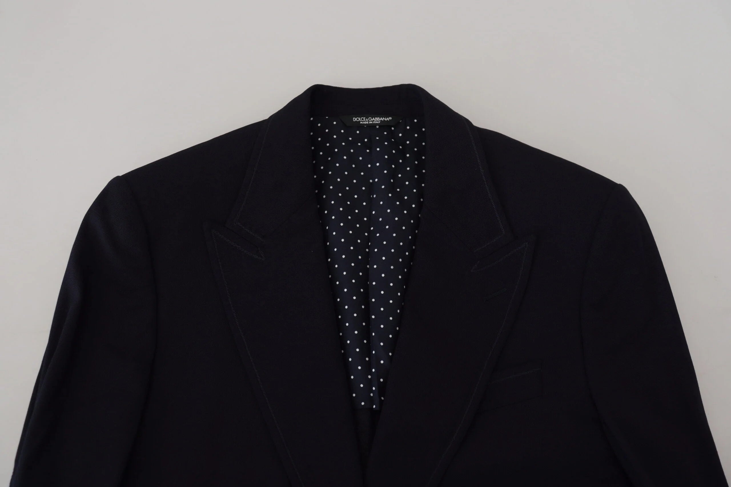 Dolce & Gabbana Blue Wool Formal Taormina Blazer - IT48 | M - Sport Jackets