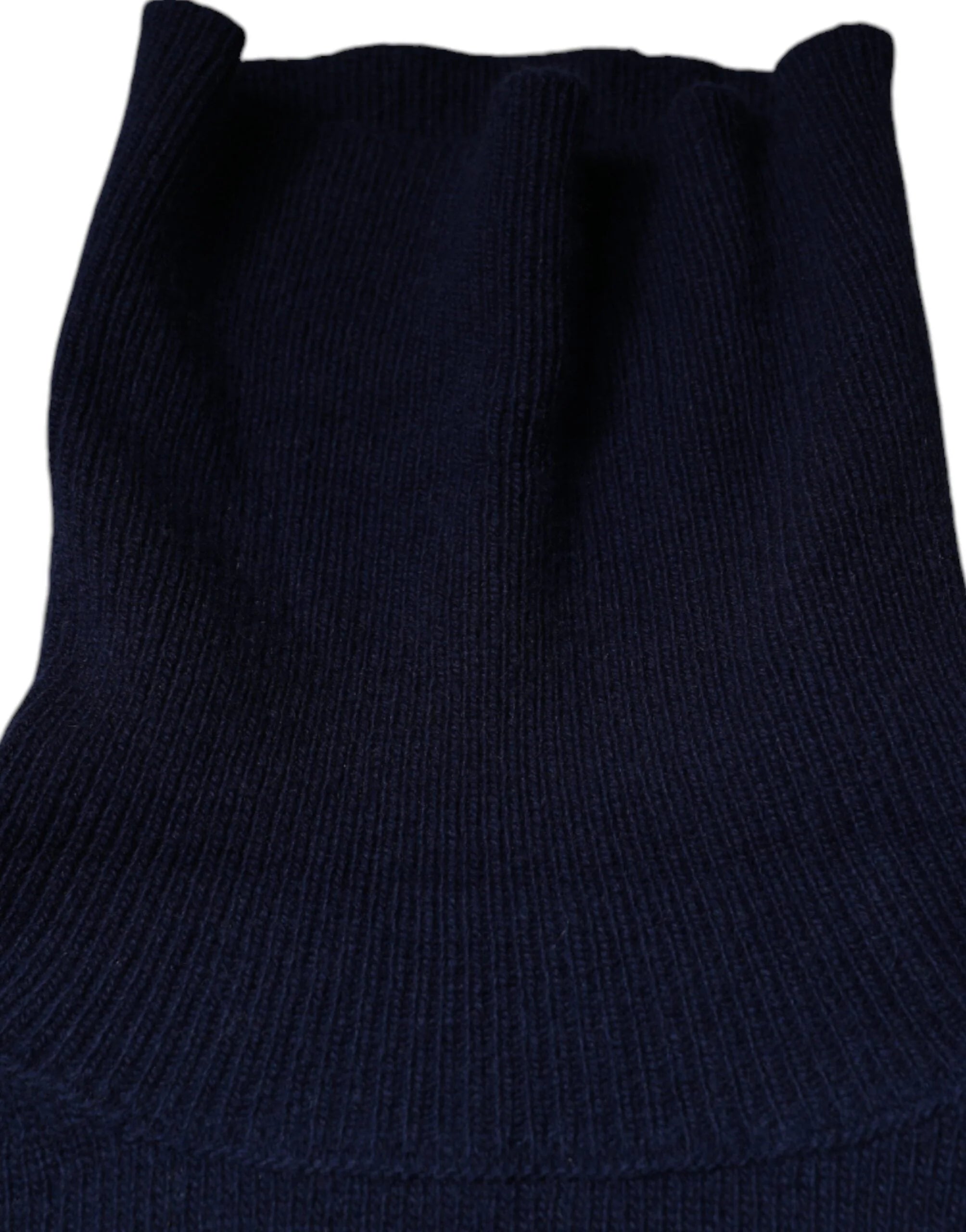 Dolce & Gabbana Blue Wool Knit Turtleneck Pullover Sweater - IT48 | M - Sweaters