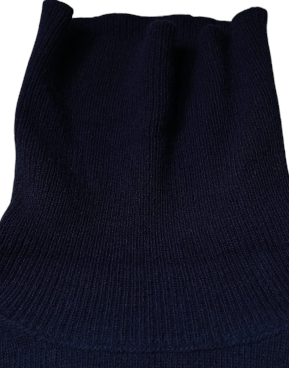 Dolce & Gabbana Blue Wool Knit Turtleneck Pullover Sweater - IT48 | M - Sweaters