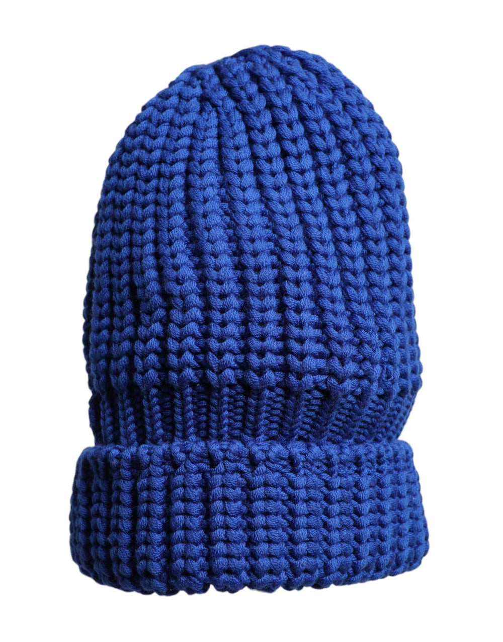 Dolce & Gabbana Blue Wool Knitted Winter Beanie Hat - Beanies