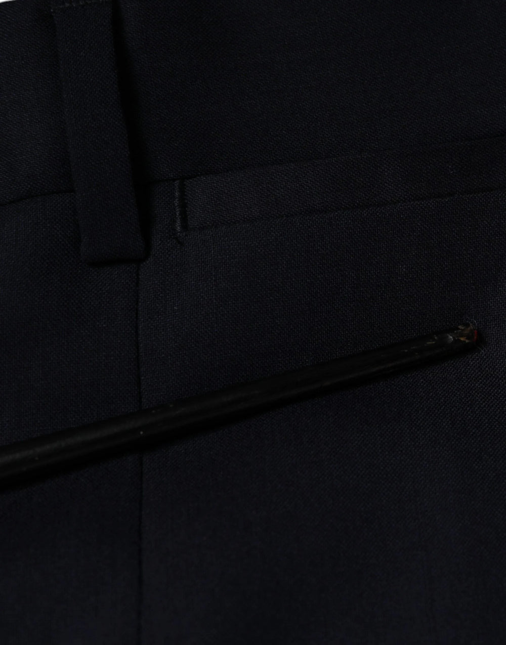 Dolce & Gabbana Blue Wool Skinny Formal Dress Pants - IT54 | XL - Trousers