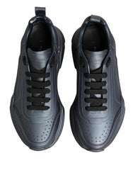 Dolce & Gabbana Blueish Gray Daymaster Low Top Sneakers Shoes - EU41/US8