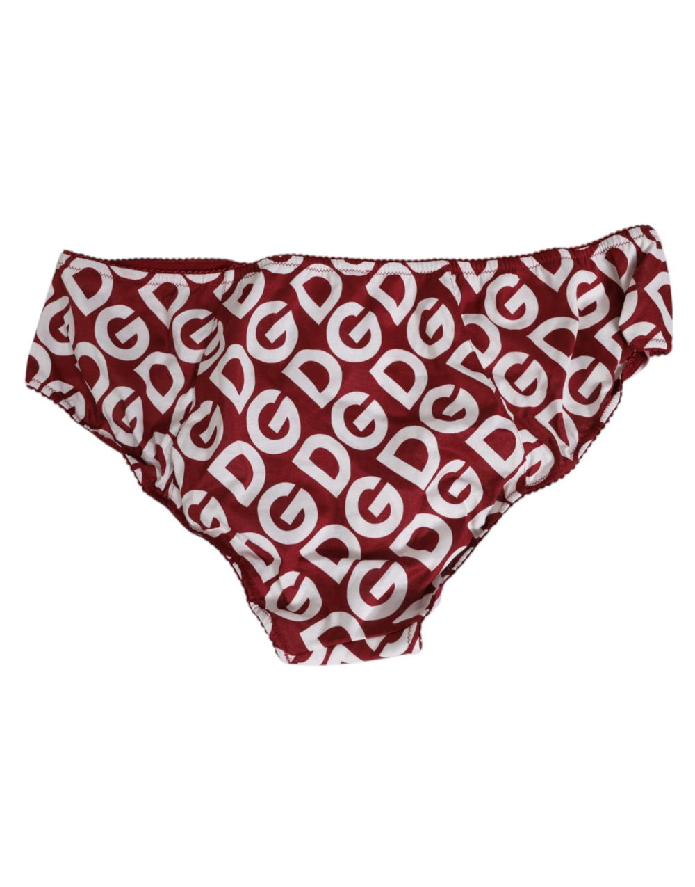 Dolce & Gabbana Bordeaux DG Logo Slip Bottom Brief Underwear - IT5 | XL - Briefs