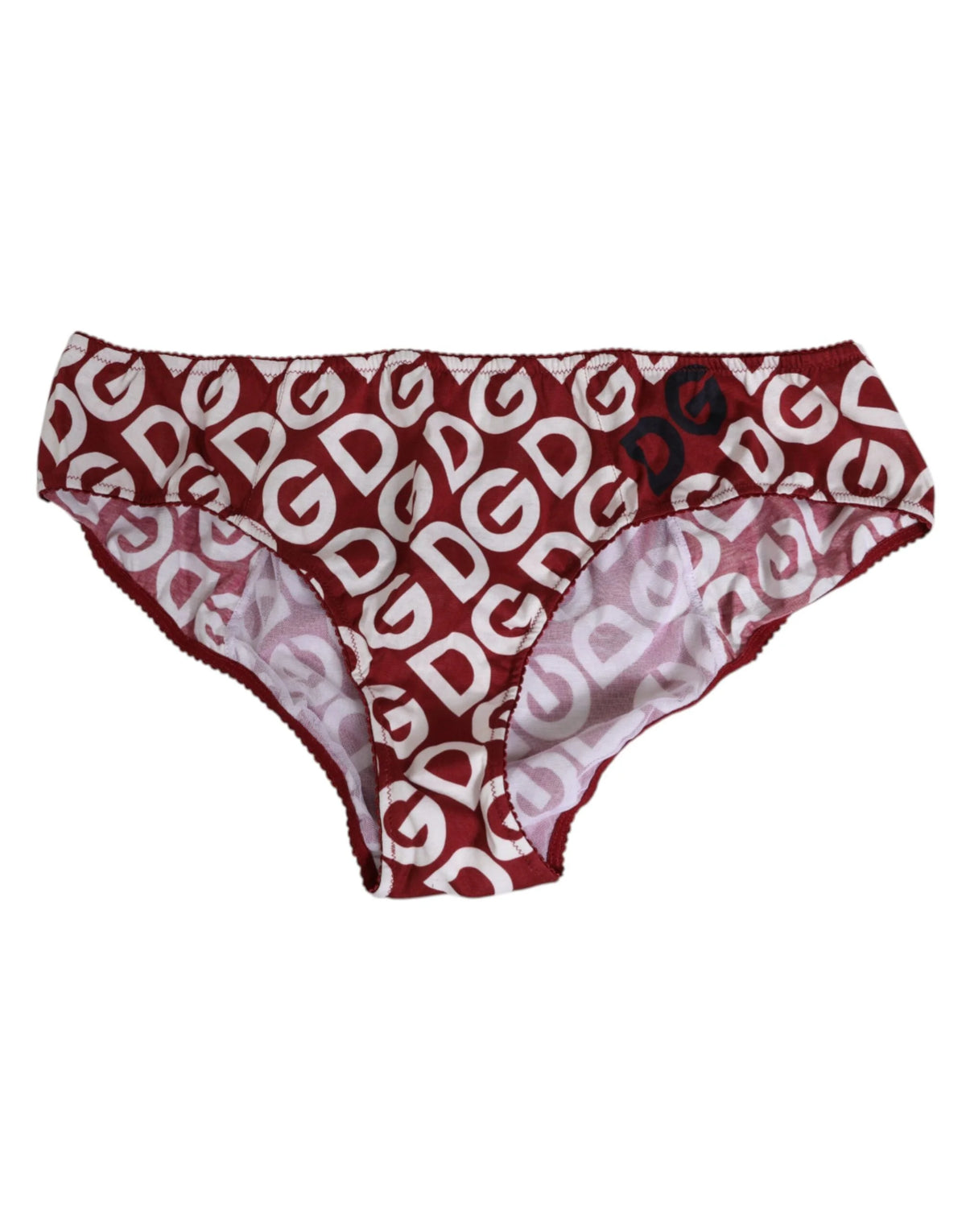Dolce & Gabbana Bordeaux DG Logo Slip Bottom Brief Underwear - IT5 | XL - Briefs