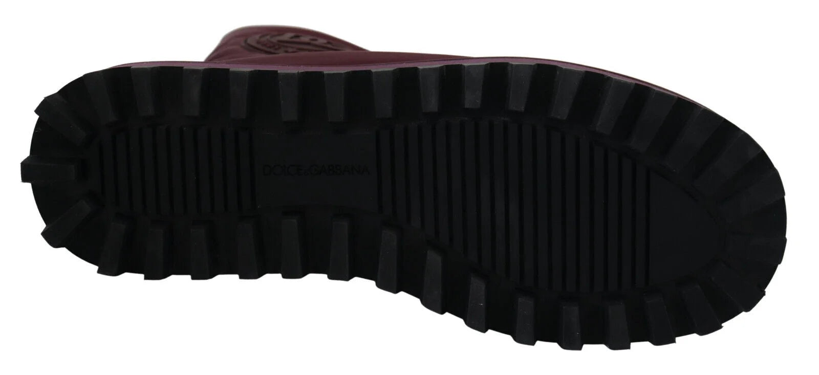 Dolce & Gabbana Bordeaux Nylon Boots Padded Mid Shoes - EU44/US11 - Boots