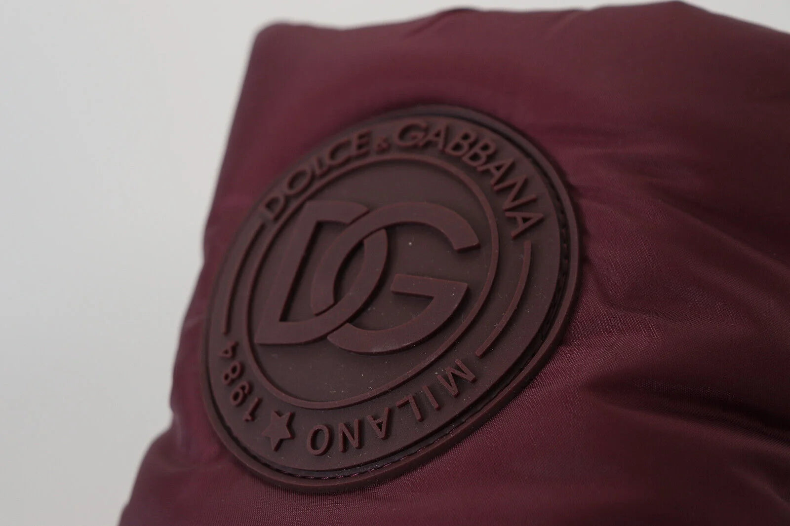 Dolce & Gabbana Bordeaux Nylon Boots Padded Mid Shoes - EU44/US11 - Boots