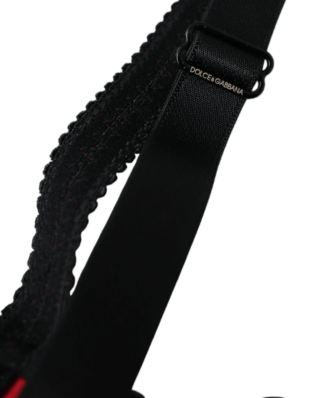 Dolce & Gabbana Bordeaux Silk Stretch Balconcino Bra Underwear - Bras