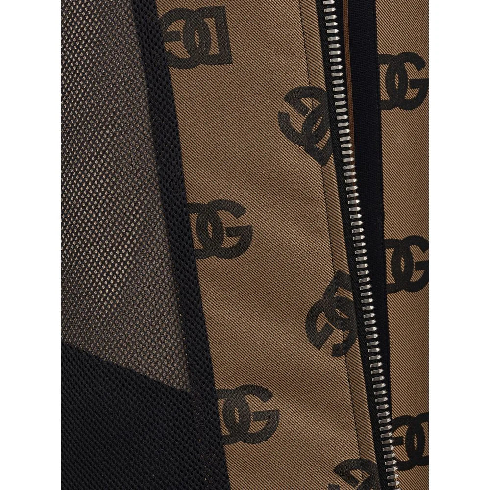 Dolce & Gabbana Bronze Polyester Jackets & Coat - IT50 | L - Track Jackets