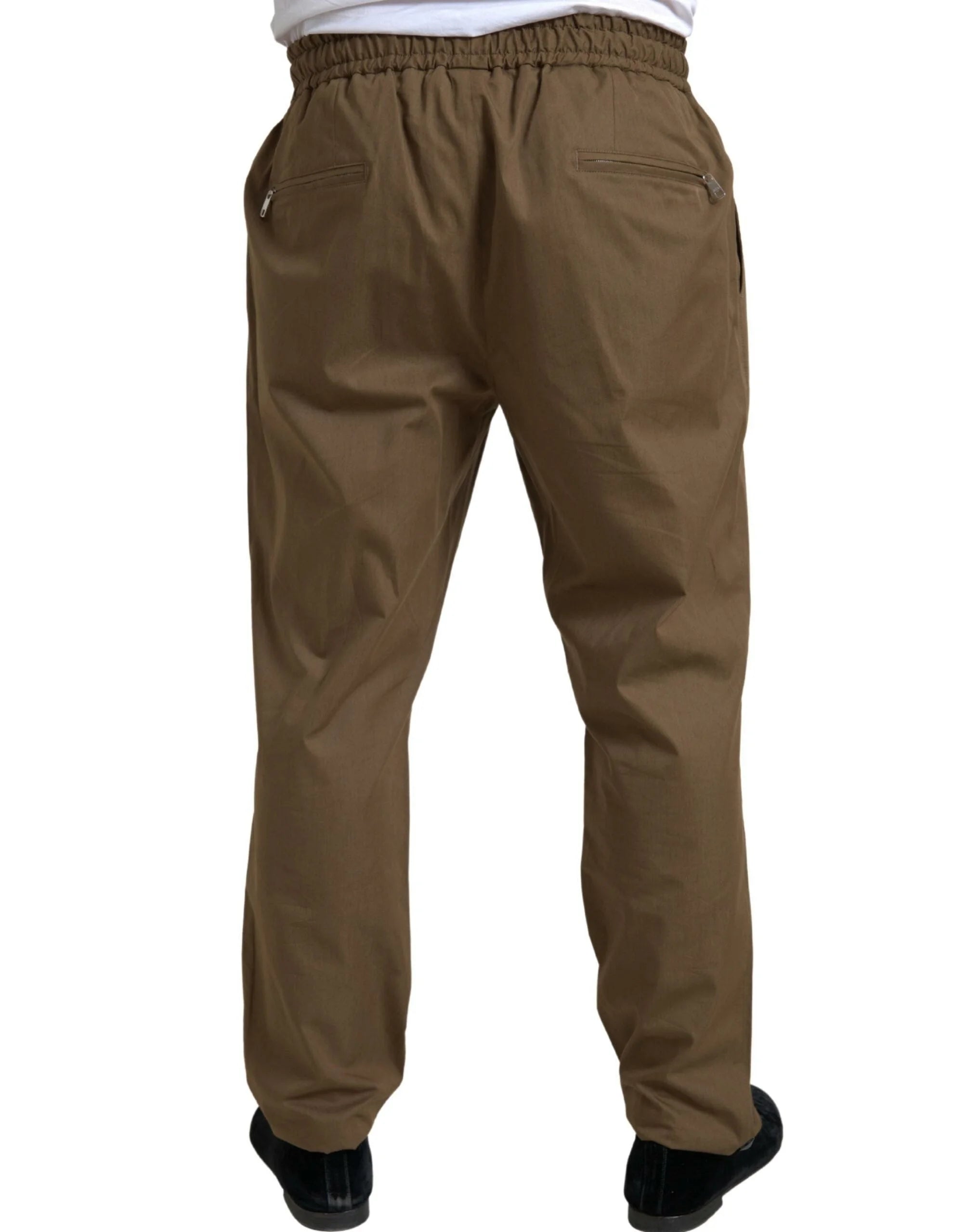 Dolce & Gabbana Brown 2 Piece Single Breasted TAORMINA Suit - IT56 | XL - Pant Suits