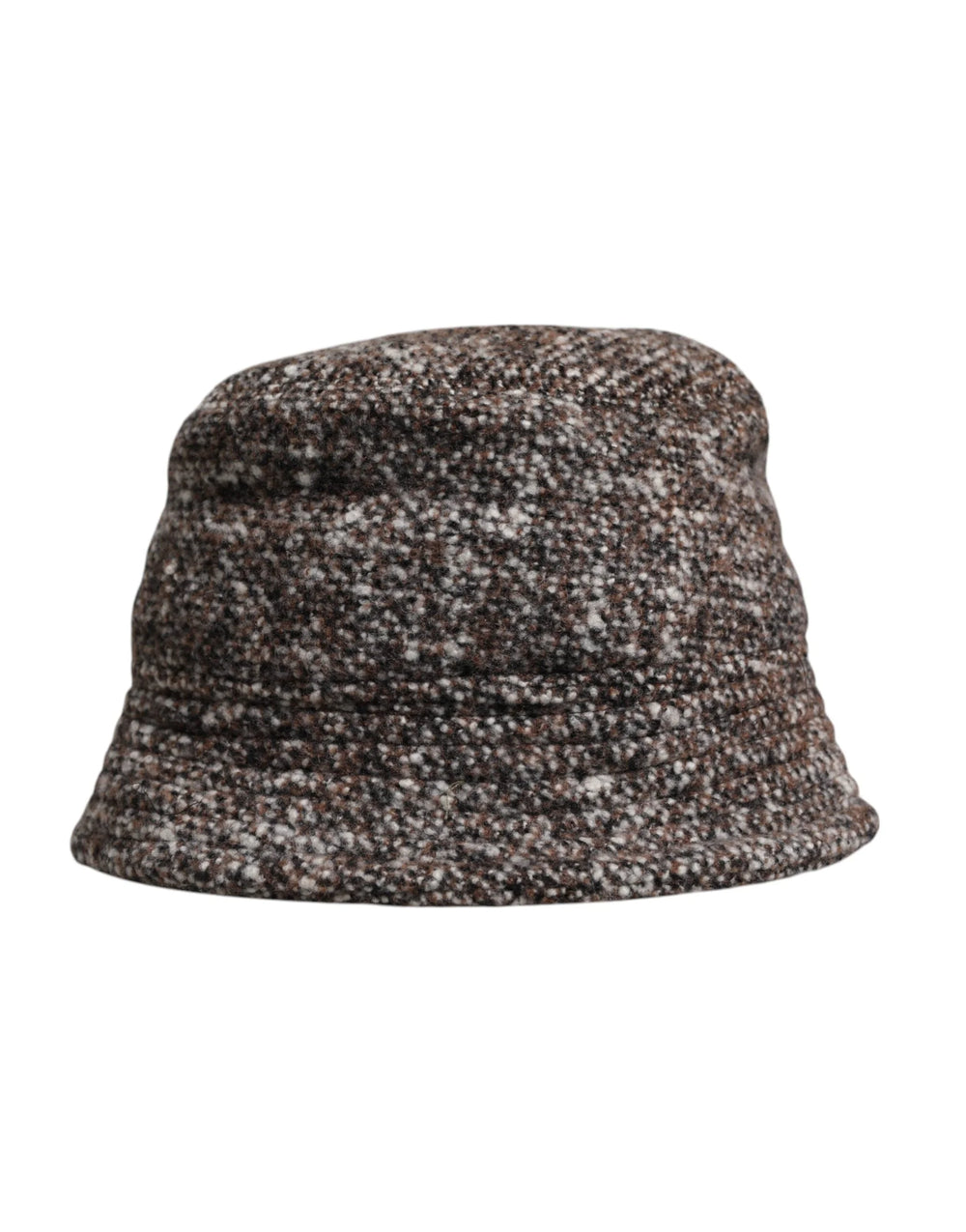 Dolce & Gabbana Brown Alpaca Wool Woven Bucket Hat - 59 cm|L - Bucket Hats