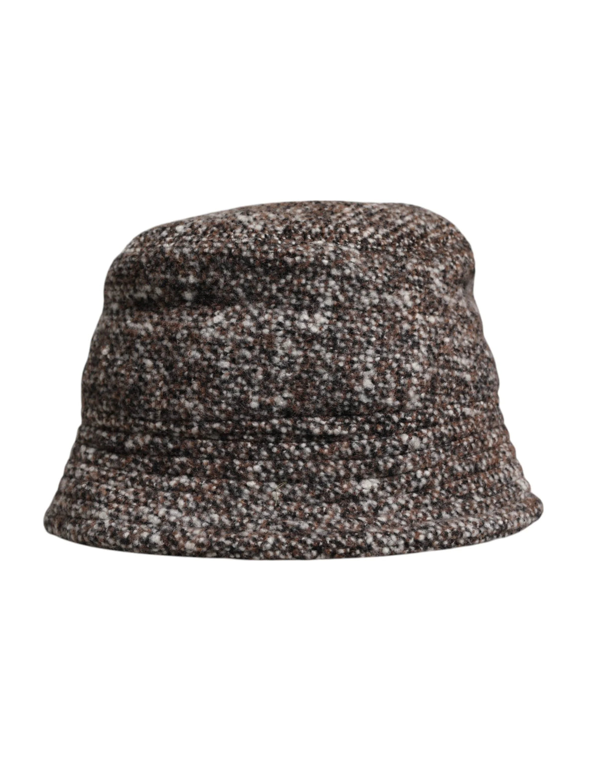 Dolce & Gabbana Brown Alpaca Wool Woven Bucket Hat - 59 cm|L - Bucket Hats