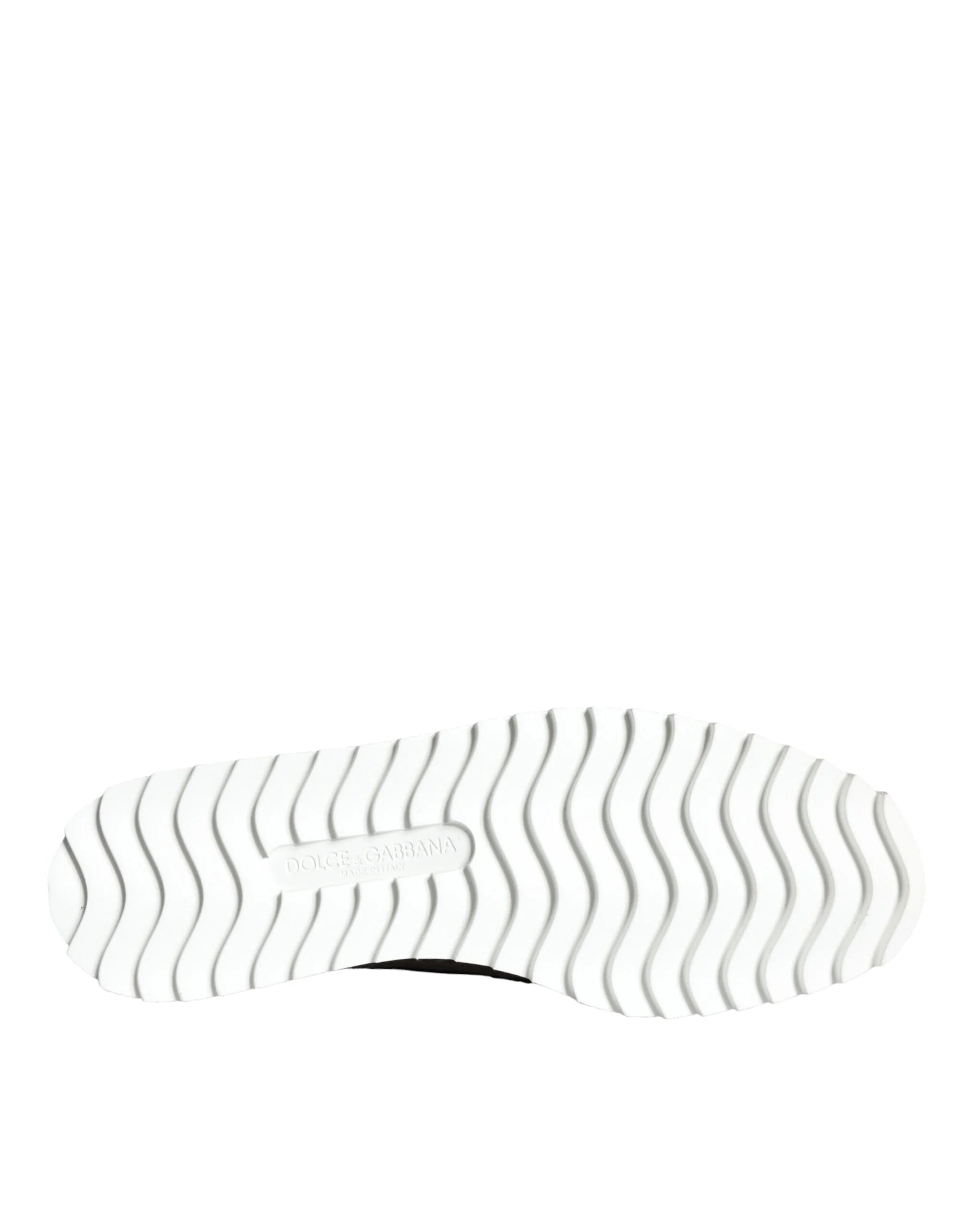 Dolce & Gabbana Brown Black Leather Weaved Men Loafers Shoes - Flats