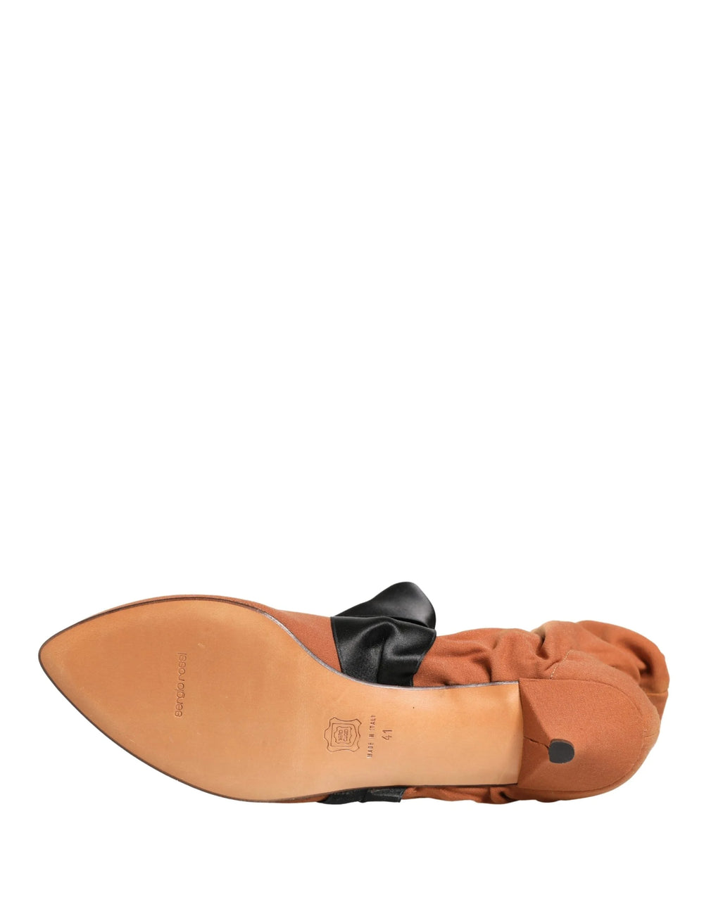 Dolce & Gabbana Ruskea musta mokkasuutsikkaat – EU41/US10.5