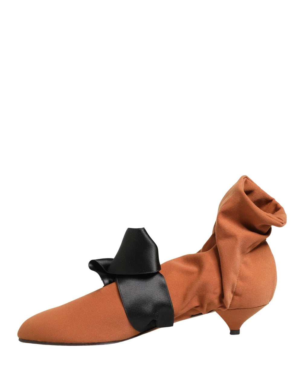 Botas de camurça castanha preta Dolce & Gabbana - EU41/US10.5