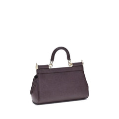 Dolce & Gabbana Brown Calf Leather Bos Taurus Shoulder Bag