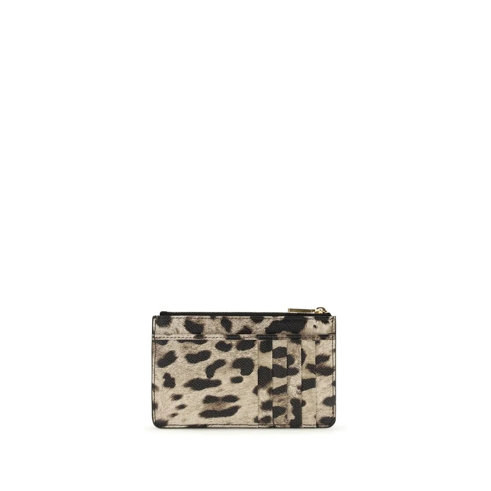 Dolce & Gabbana Brown Calf Leather Bos Taurus Wallet
