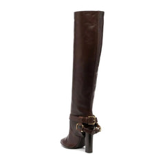Dolce & Gabbana Brown Calfskin Ankle Boots - EU36/US6