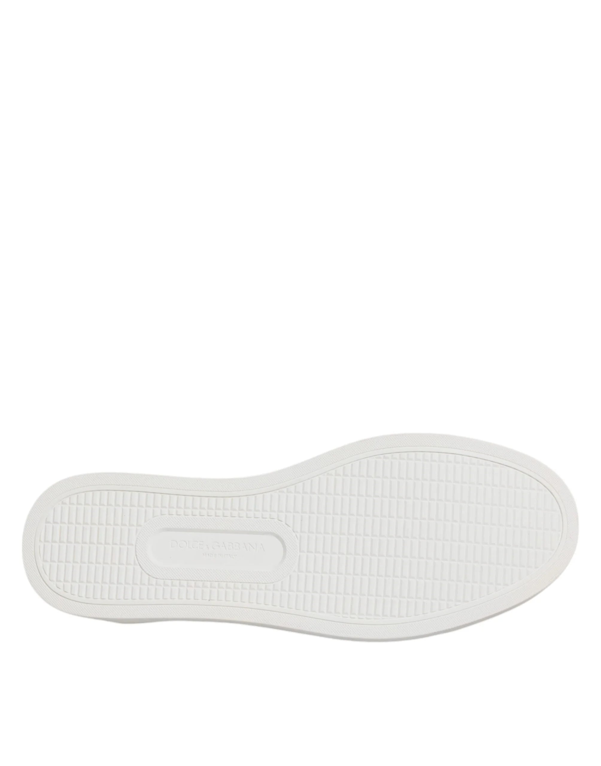 Dolce & Gabbana Brown Calfskin Fur Leopard Sneakers Shoes - EU41.5/US8.5 - Sneakers