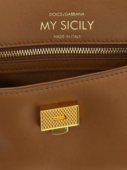 Dolce & Gabbana Brown Calfskin Handbag