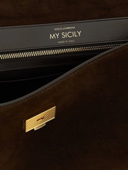 Dolce & Gabbana Brown Calfskin Handbag