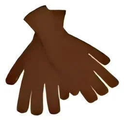 Dolce & Gabbana Brown Cashmere Knitted Hands Mitten Mens Gloves - 9|M - Gloves & Mittens