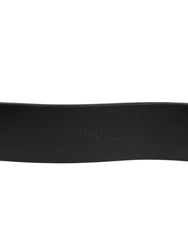 Dolce & Gabbana Brown Classic Gold Metal Logo Buckle Men Belt - 90 cm / 36 Inches - Belts