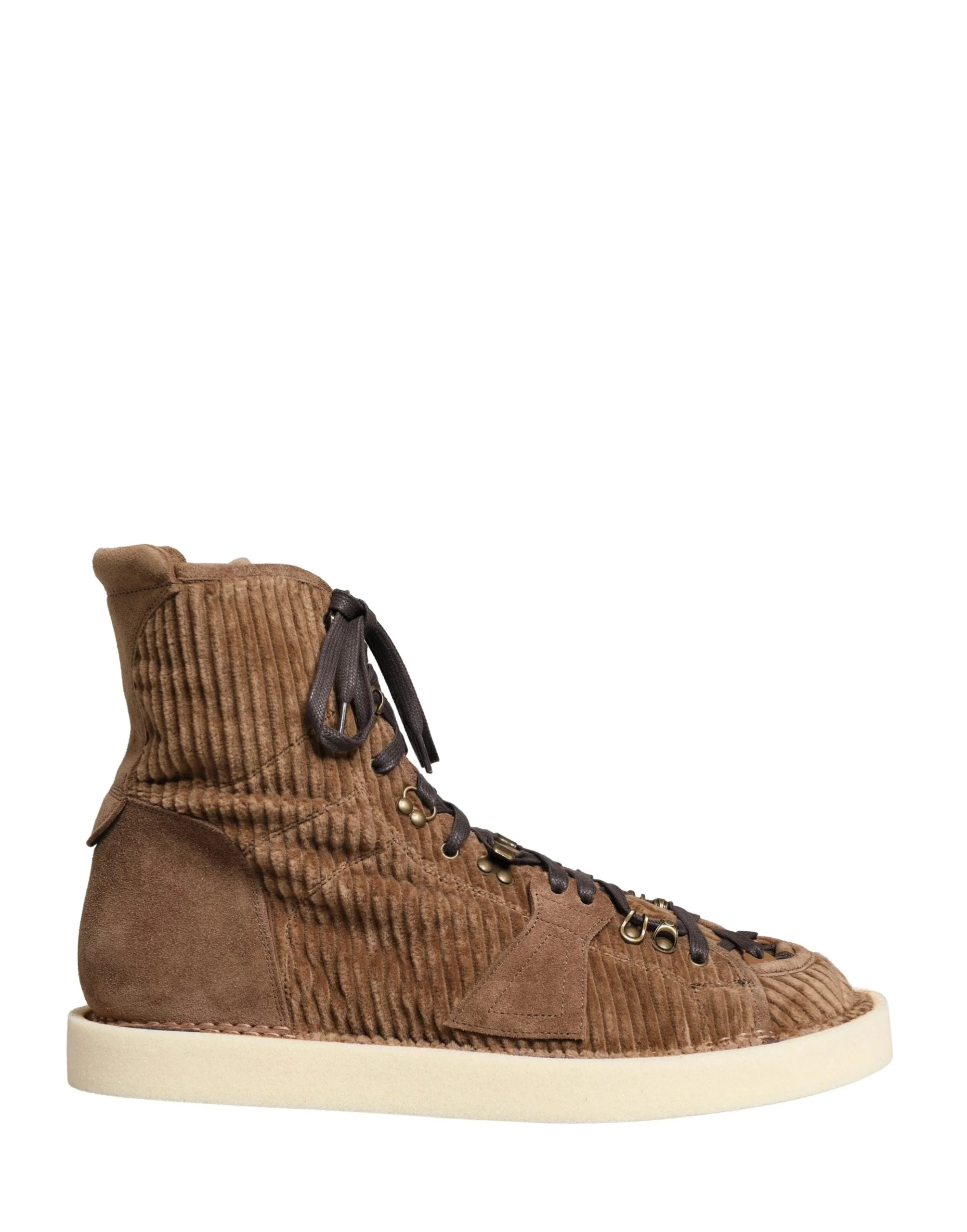 Dolce & Gabbana Ruskeat korkeat Oxford-nilkkurit - Tennarit