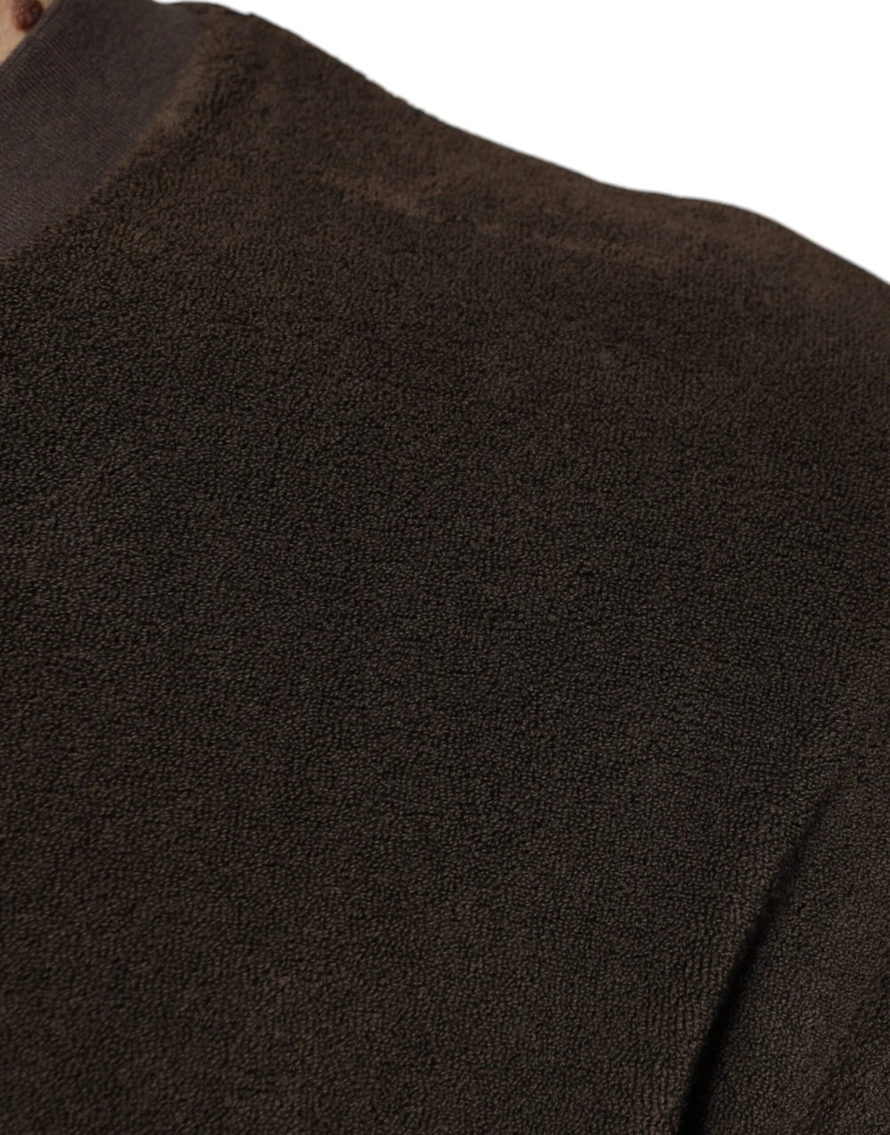 Dolce & Gabbana Brown Cotton Crew Neck Short Sleeves T-shirt - IT48 | M - T-Shirts