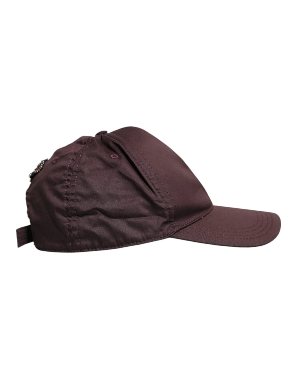 Dolce & Gabbana Brown Cotton DG Crown 6 Panels Baseball Cap - 58 cm|M - Baseball Caps