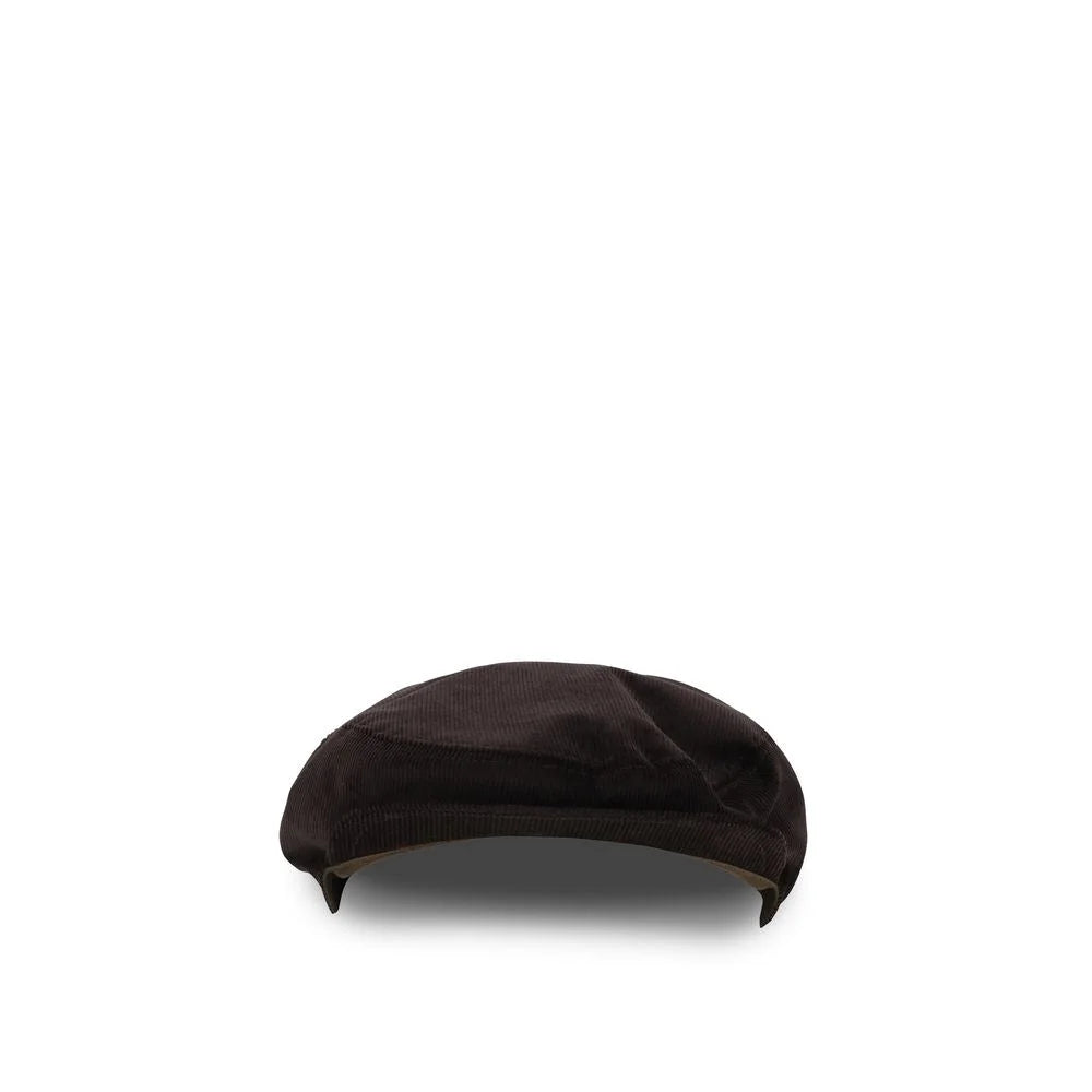 Dolce & Gabbana Brown Cotton Fatcap Hat - 58 cm|M