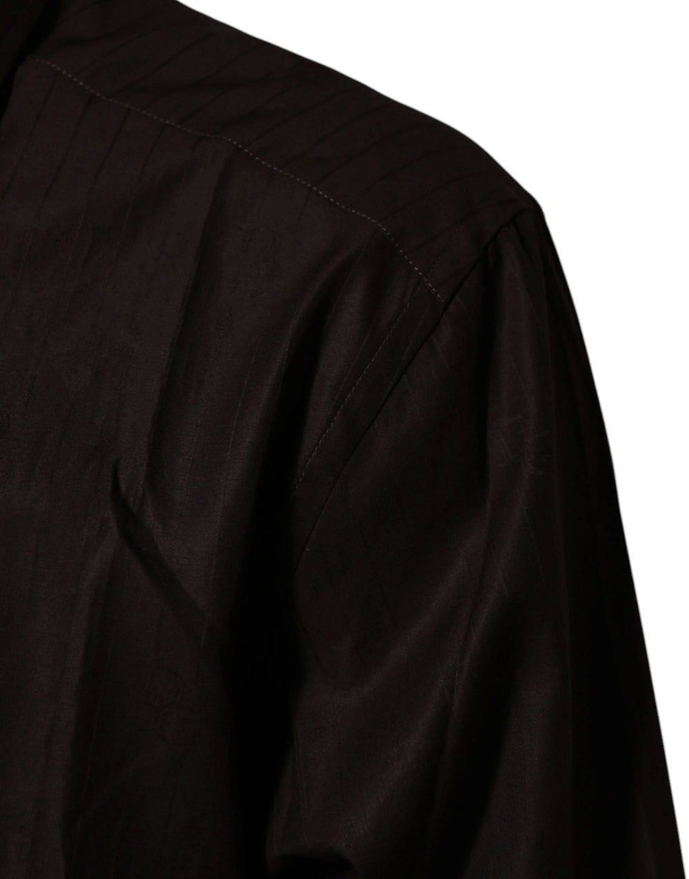 Dolce & Gabbana Brown Cotton LongSleeve MARTINI Dress Shirt - IT44 | 3XL