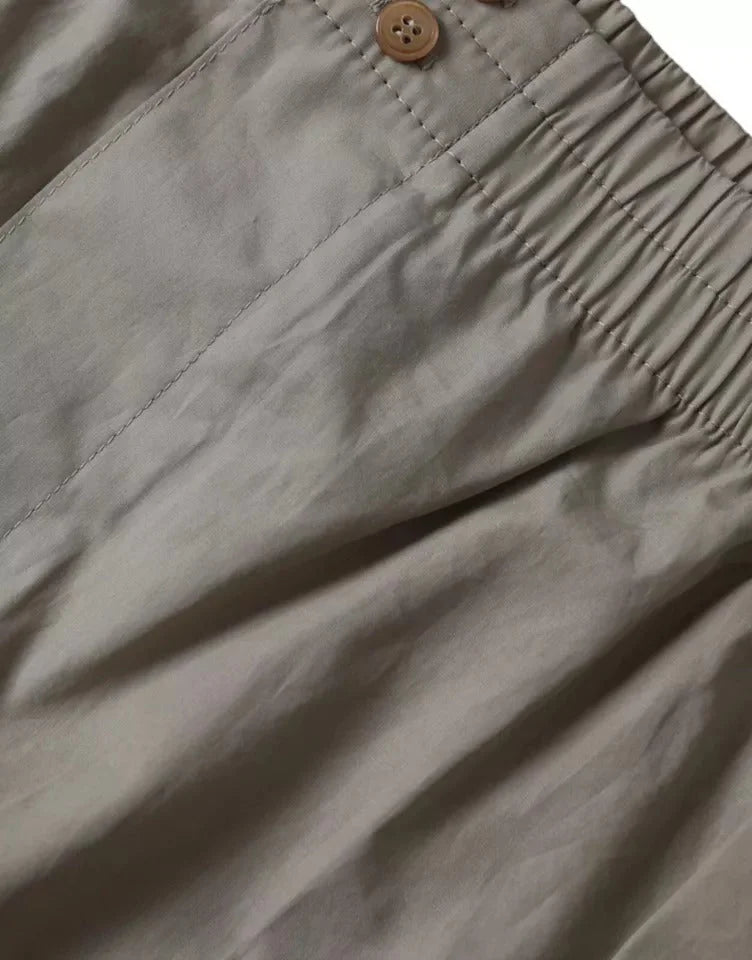 Dolce & Gabbana Brown Cotton Regular Boxer Shorts Underwear - IT4 | S - Boxer Shorts