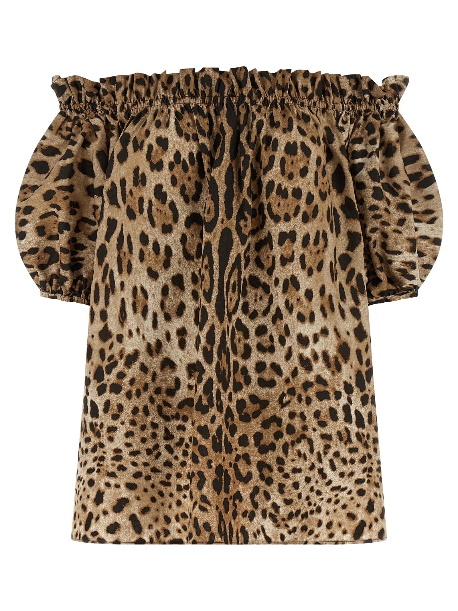 Dolce & Gabbana Brown Cotton Shirt
