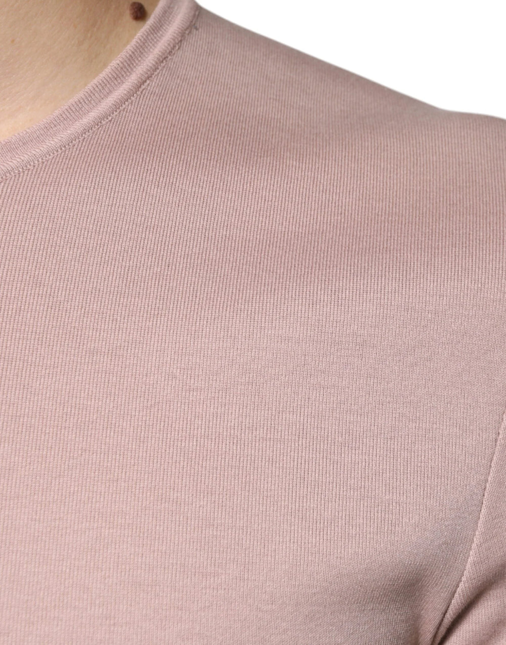 Dolce & Gabbana Brown Cotton Short Sleeves Round Neck T-shirt - IT50 | L - T-Shirts