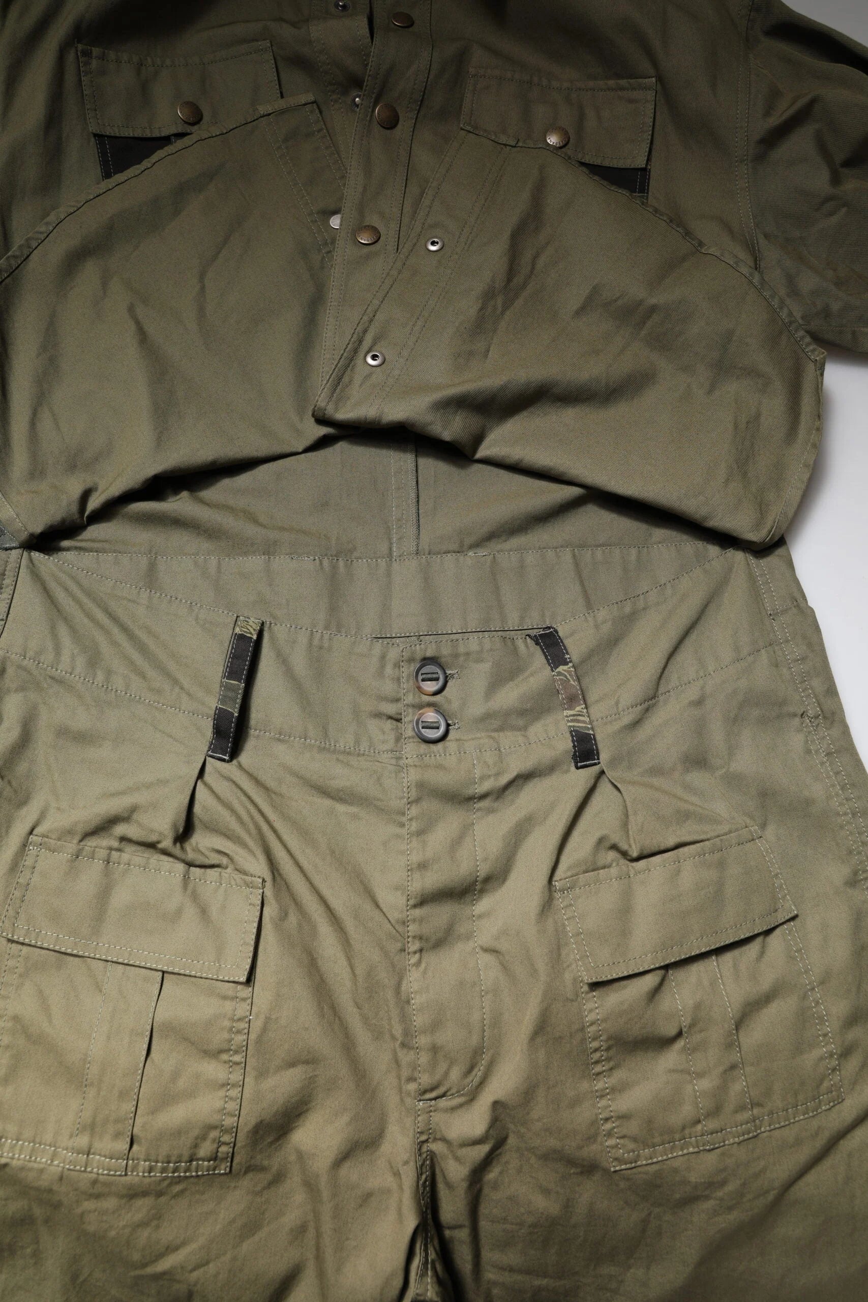 Dolce & Gabbana Brown Cotton Stretch Shirt Pants Casual Set - IT52 | XL - Outfit Sets