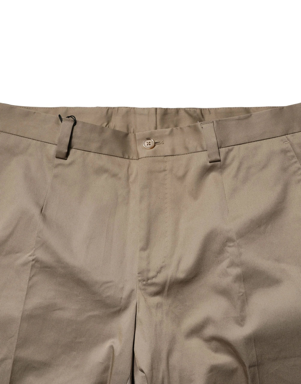 Dolce & Gabbana Brown Cotton Tapered Men Formal Pants - IT50 | L - Trousers
