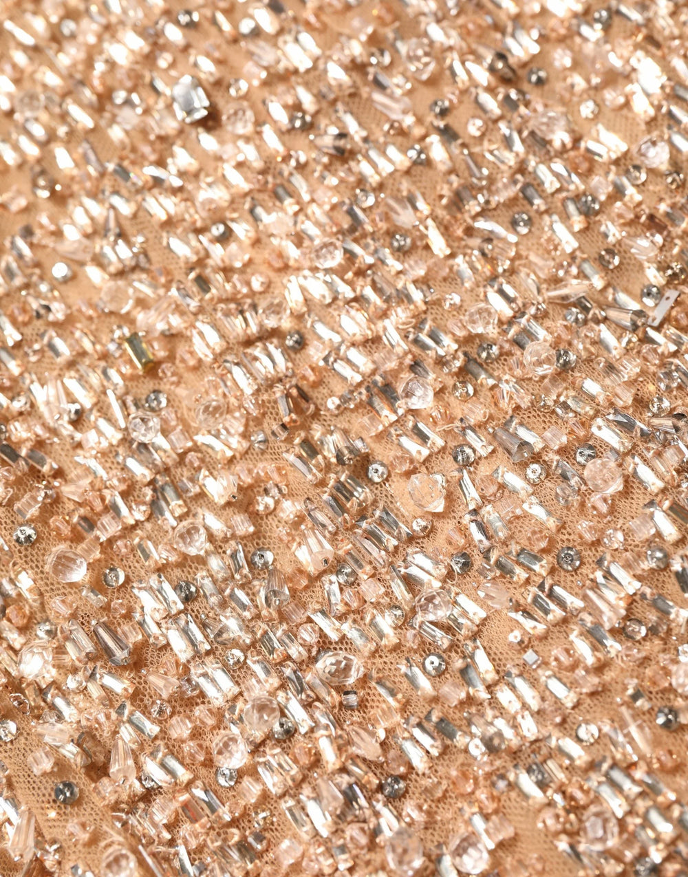 Dolce & Gabbana Brown Crystal Embellished Mermaid Gown Dress - IT40|S