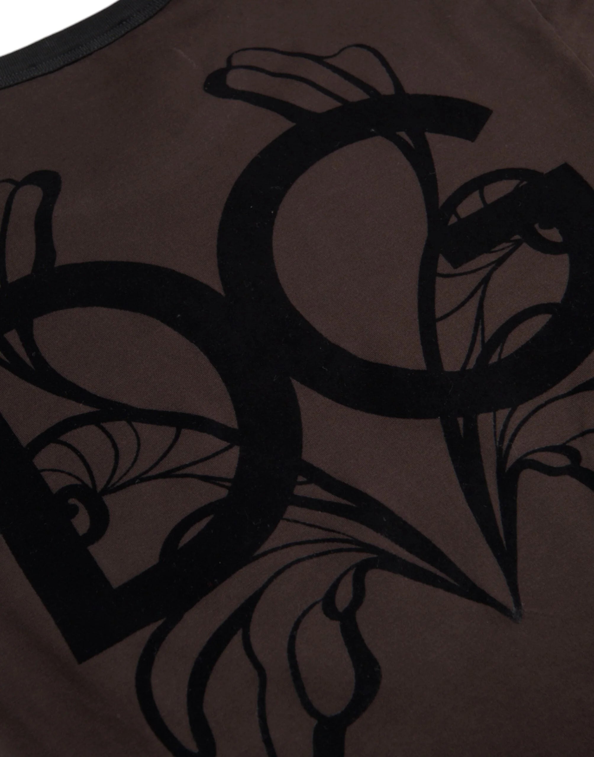 Dolce & Gabbana Brown DG Logo Crewneck Pullover Sweater - IT54 | XL - Sweaters