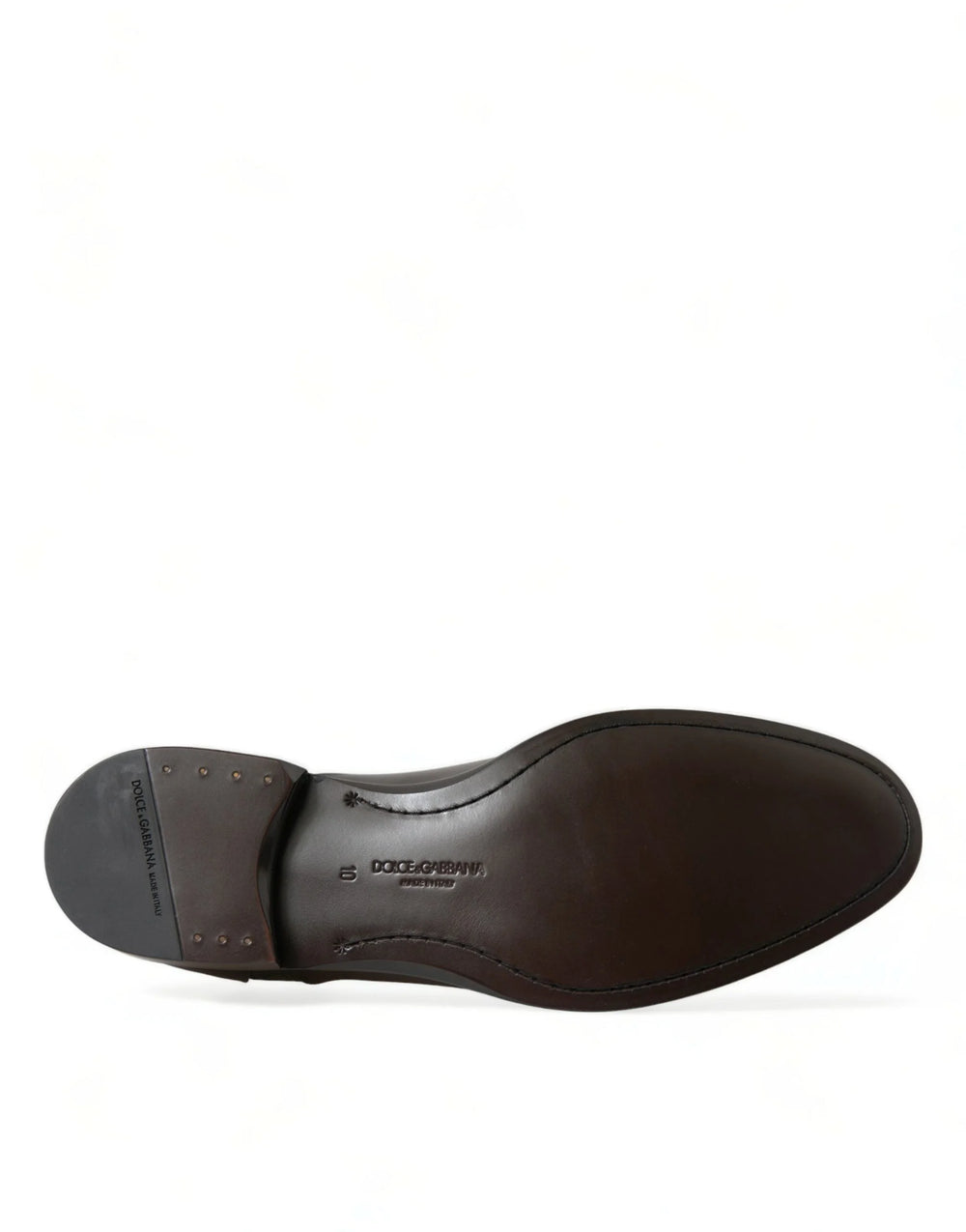 Dolce & Gabbana Brown Exotic Leather Formal Men Dress Shoes - Shoes