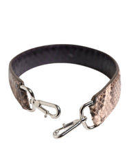 Dolce & Gabbana Brown Exotic Leather Handbag Accessory Shoulder Strap - Handbag & Wallet Accessories