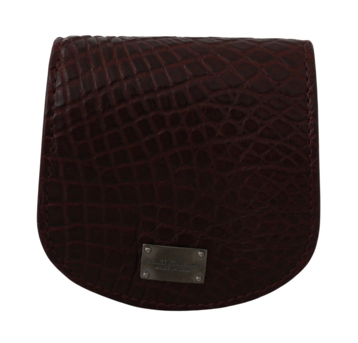 Dolce & Gabbana Brown Exotic Skin Pocket Condom Case Holder - Sex Toys & Erotic Games