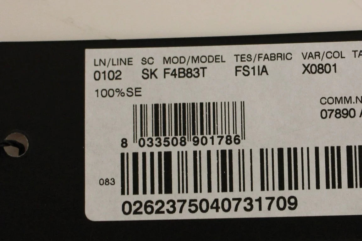 Dolce & Gabbana Brown Floral Silk Straight Full Skirt - Skirts