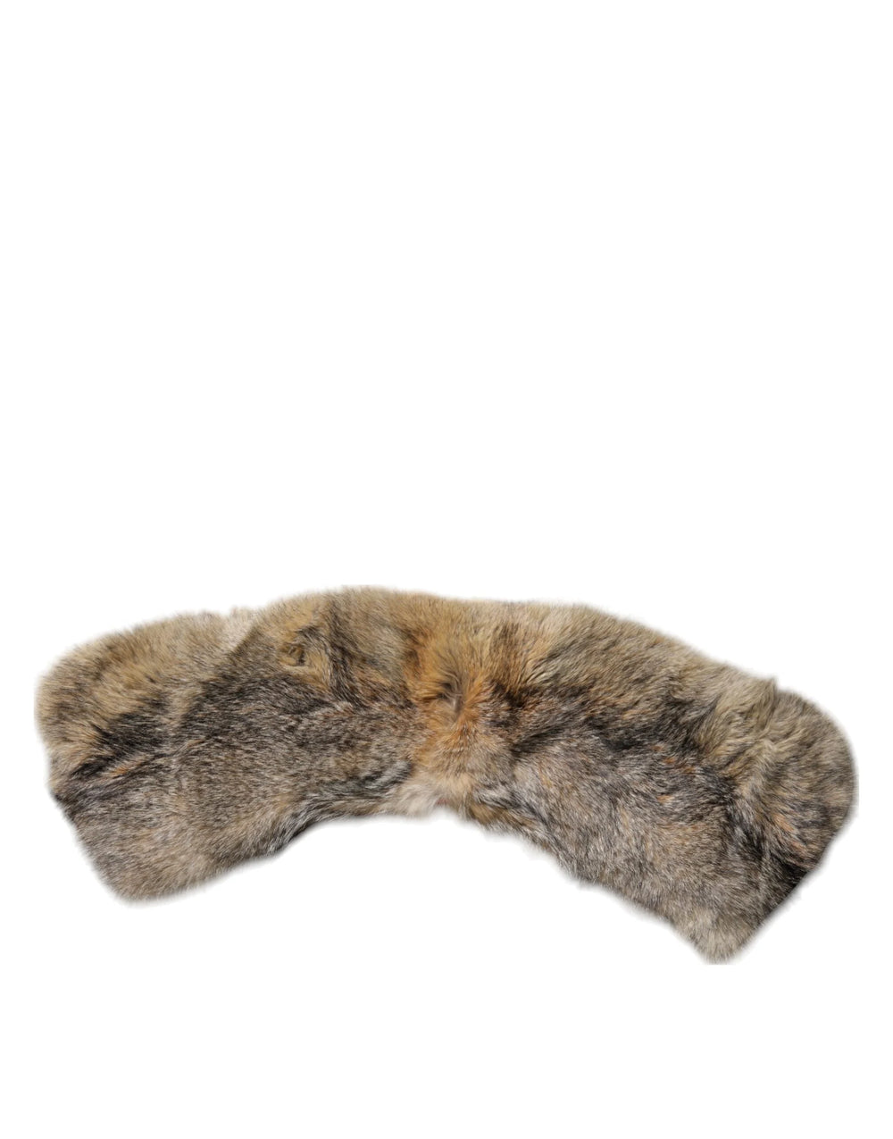 Dolce & Gabbana Brown Fur Shoulder Collar Neck Wrap Scarf - Scarves & Shawls