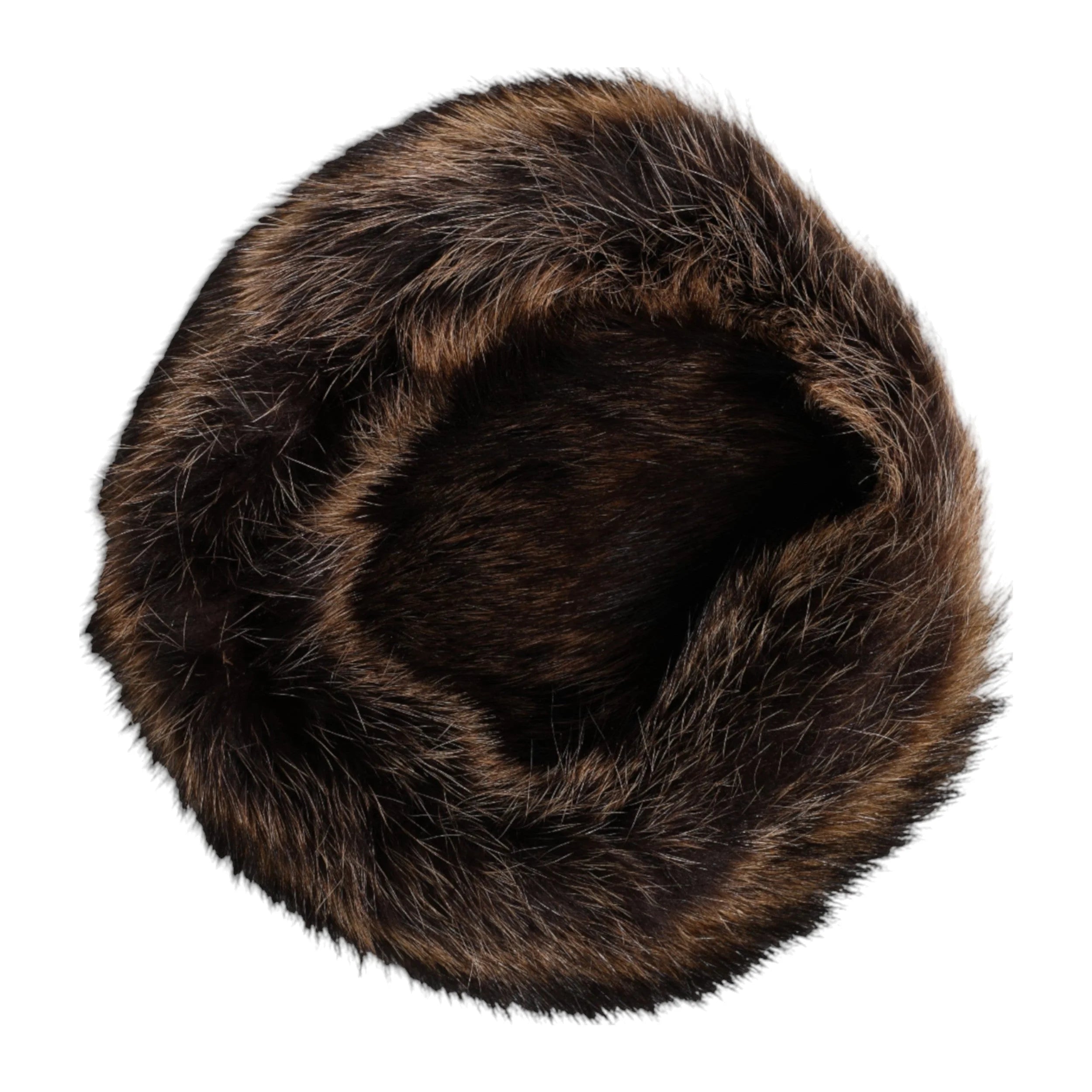 Dolce & Gabbana Brown Fur Women Bucket Hat - Bucket Hats
