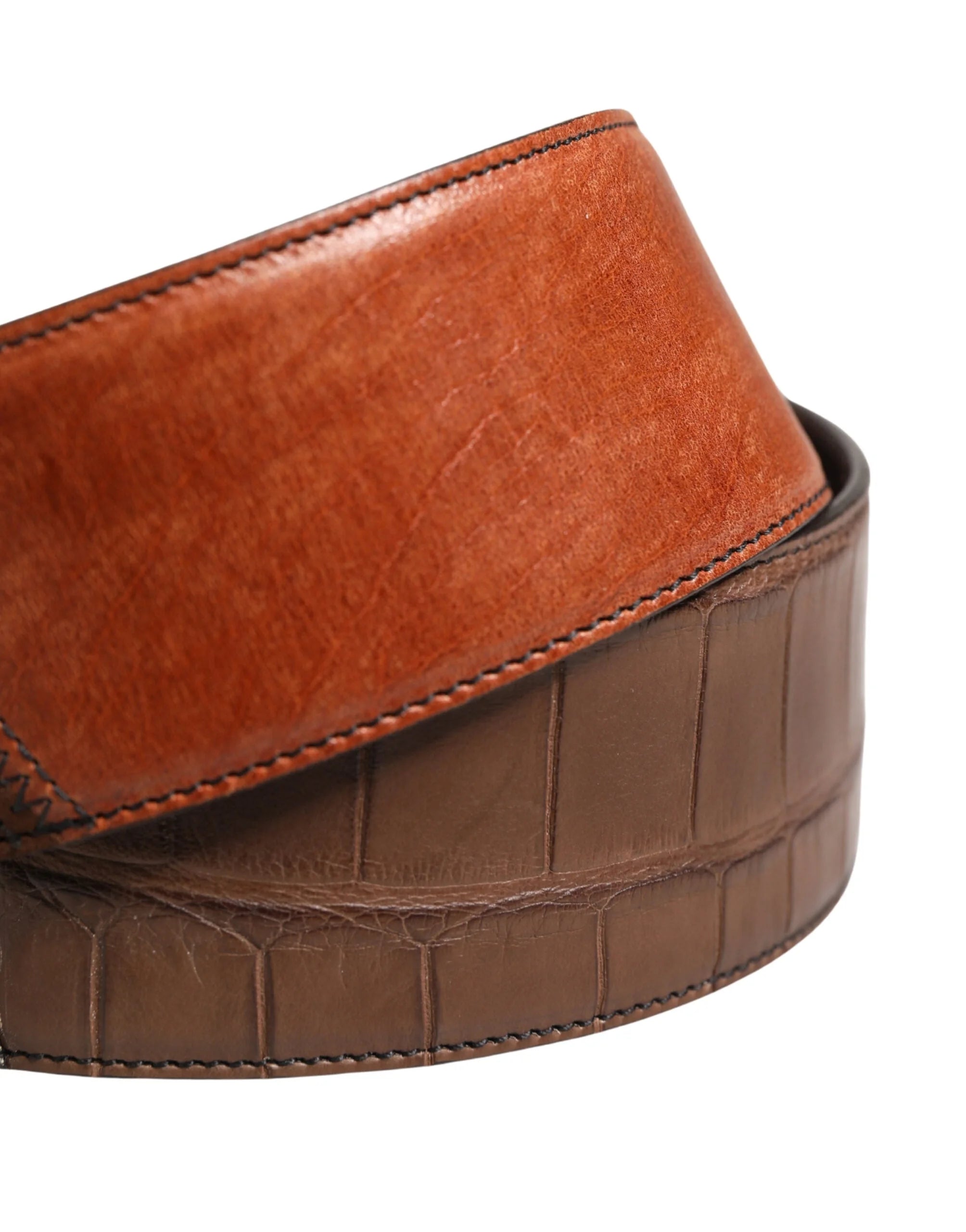 Dolce & Gabbana Bruine Houten Fluweel Leer Tas Accessoire Schouderband - Tas Riemen & Handgrepen