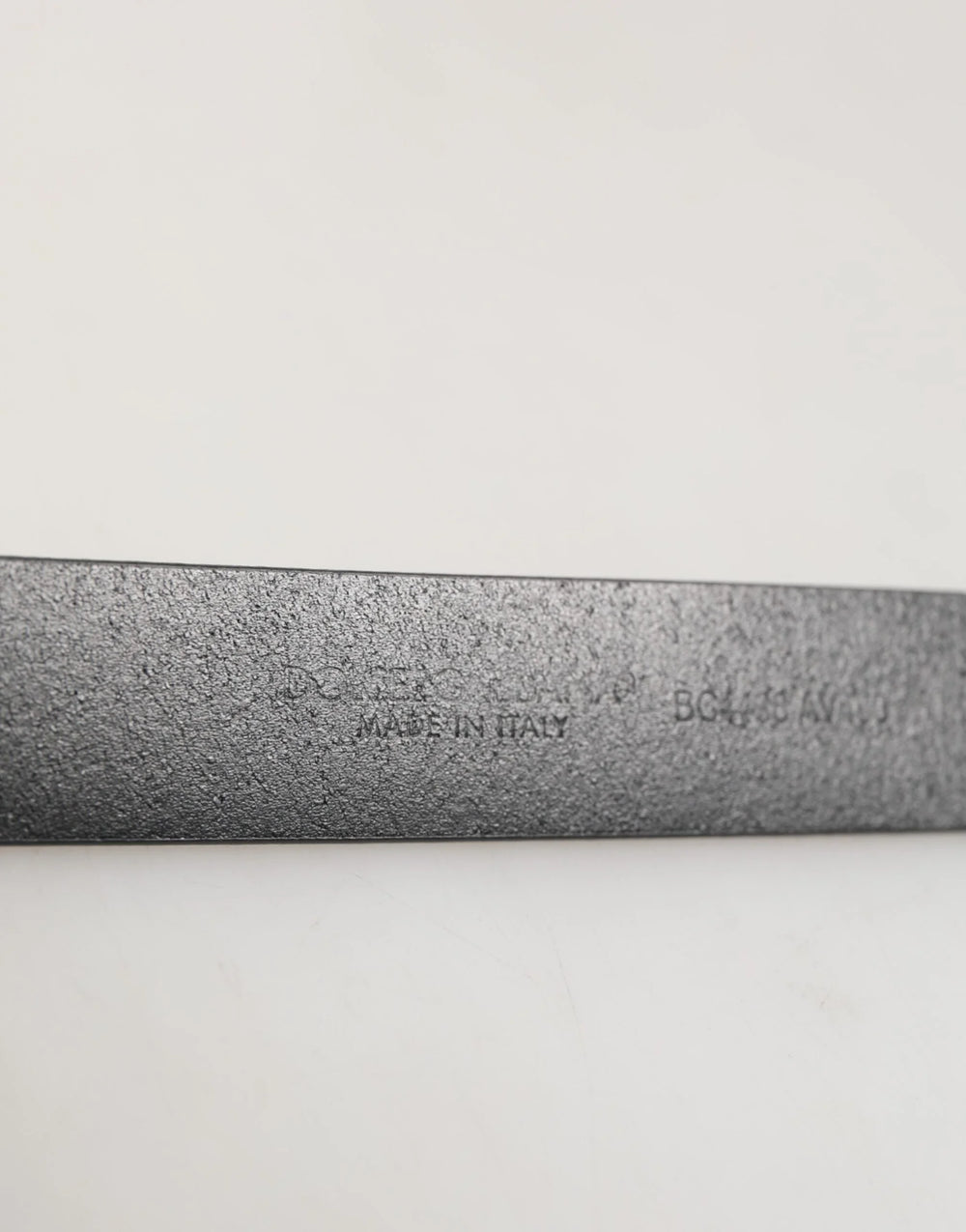 Dolce & Gabbana Brown Leather Classic Metal Logo Buckle Belt - 90 cm / 36 Inches