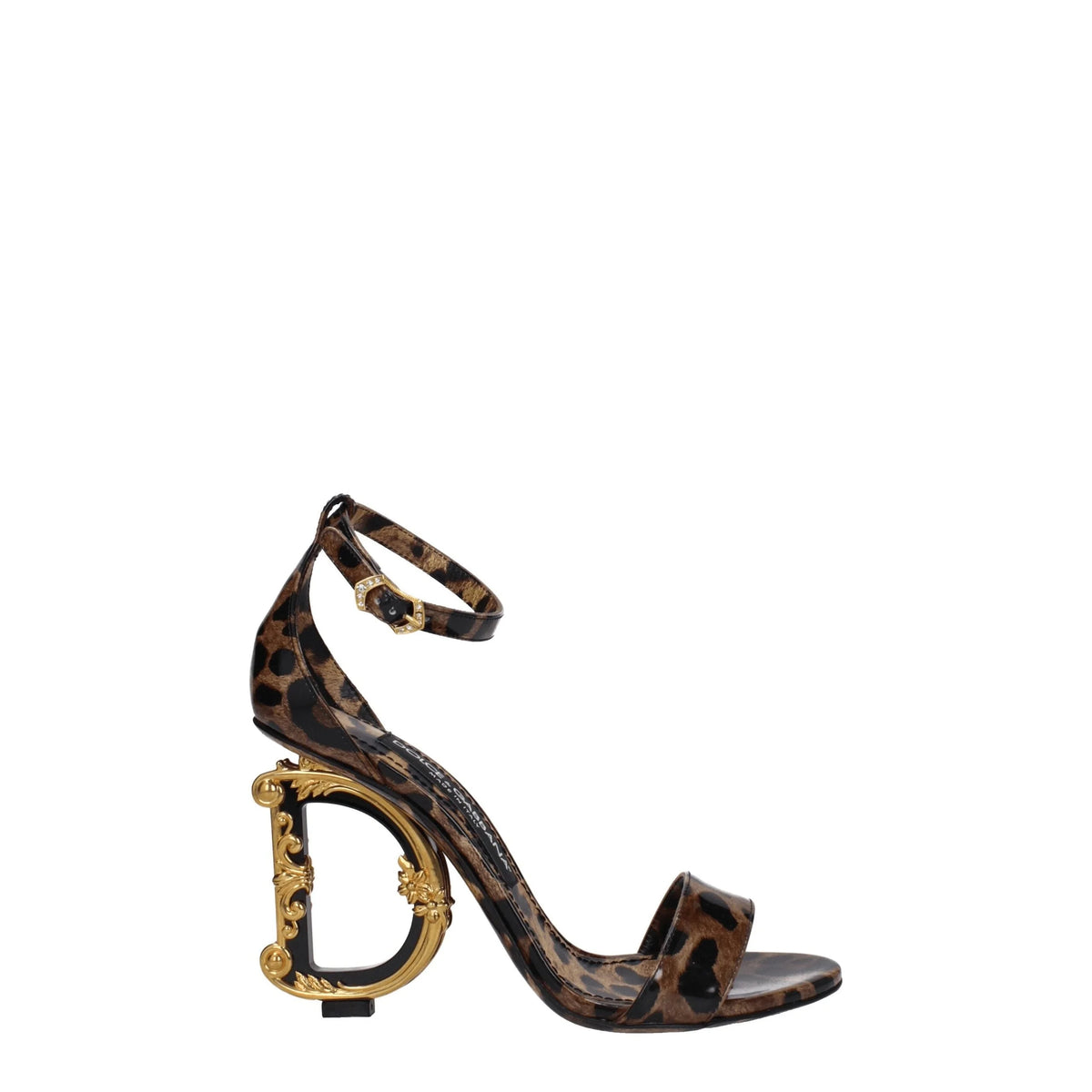 Dolce & Gabbana Brown Leather Sandals - EU39/US9