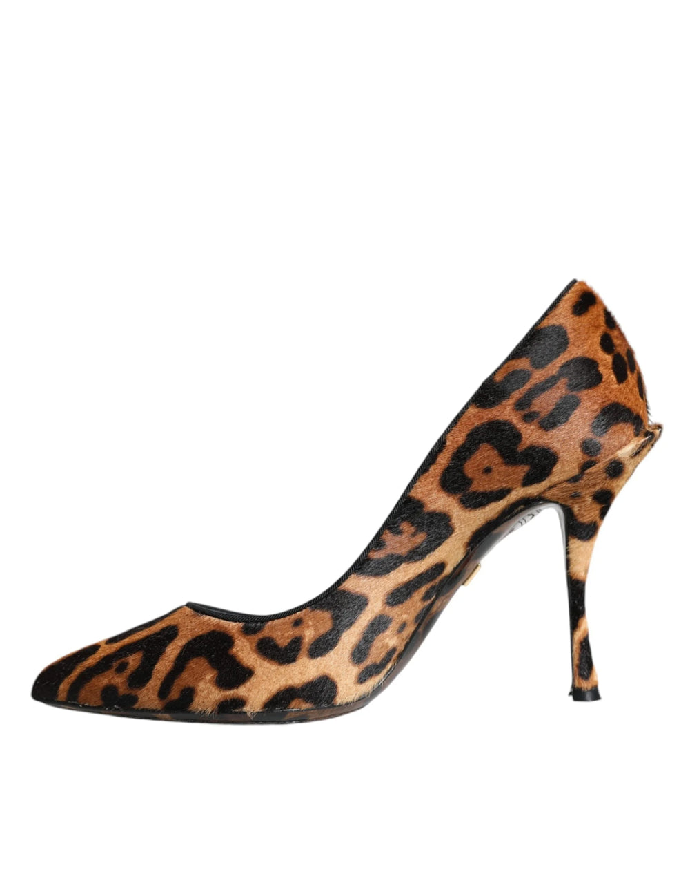 Dolce & Gabbana Brown Leopard Calf Hair Heels Pumps Shoes - EU36/US6 - Heels