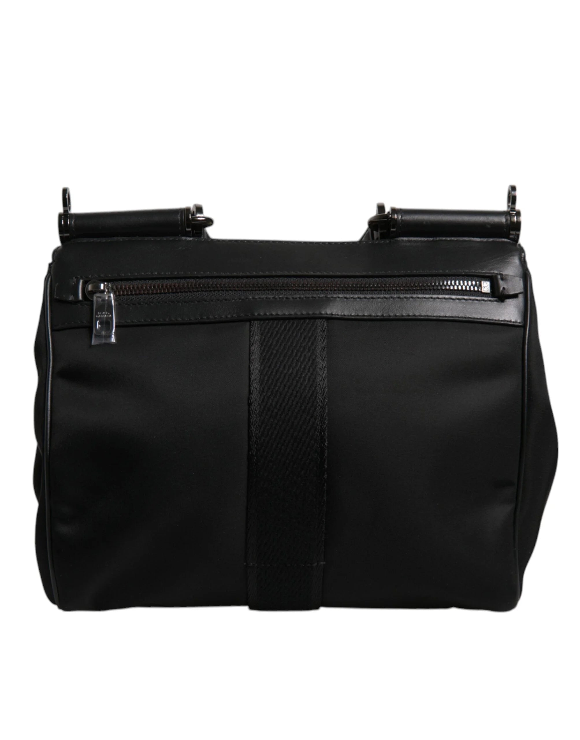 Dolce & Gabbana Brown Leopard Print Lacquard Nylon Sicily Tote Bag - Shoulder Bags