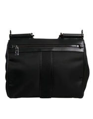 Dolce & Gabbana Brown Leopard Print Lacquard Nylon Sicily Tote Bag - Shoulder Bags